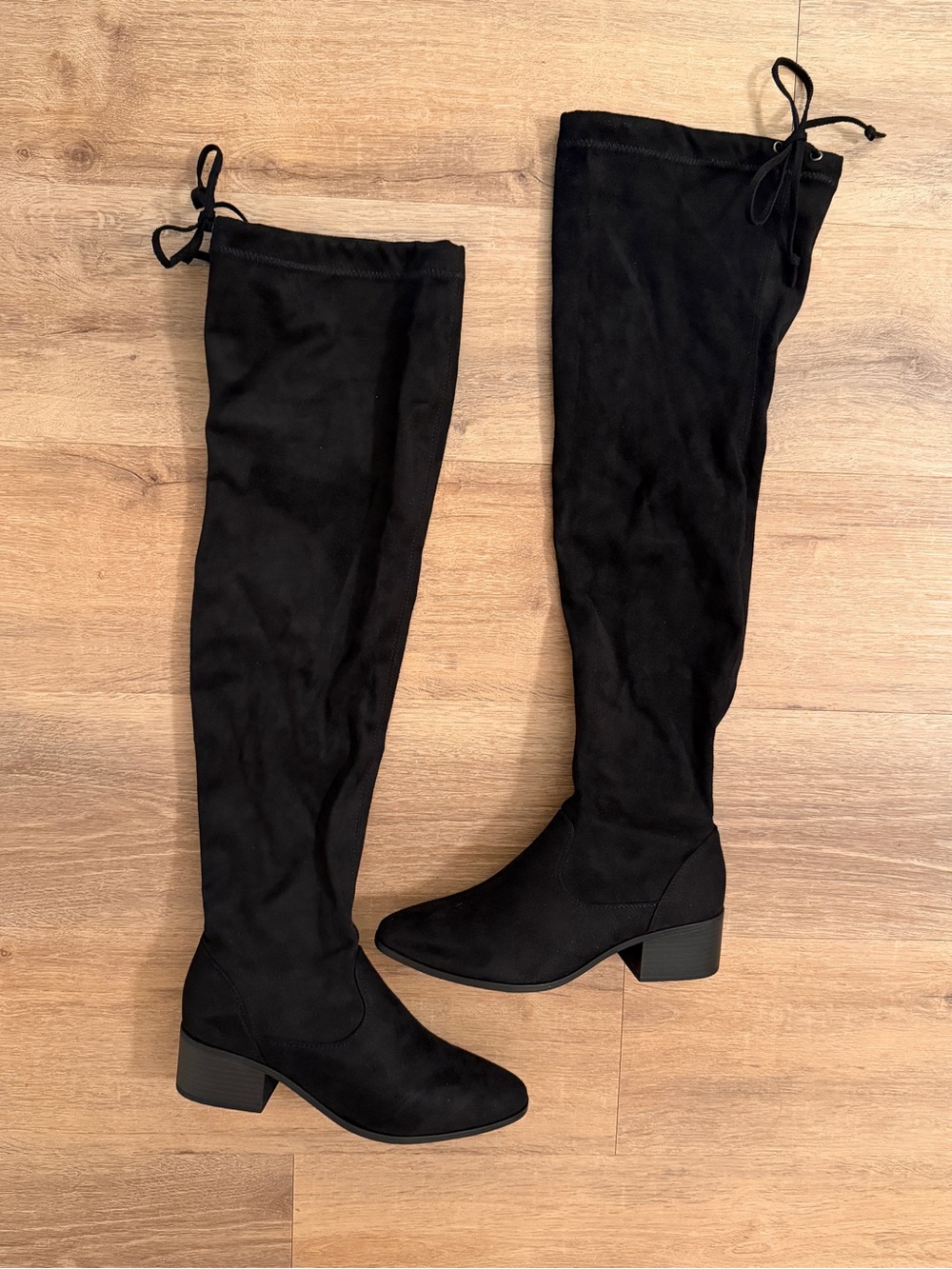 Women’s Black Over the Knee Boots Size 7